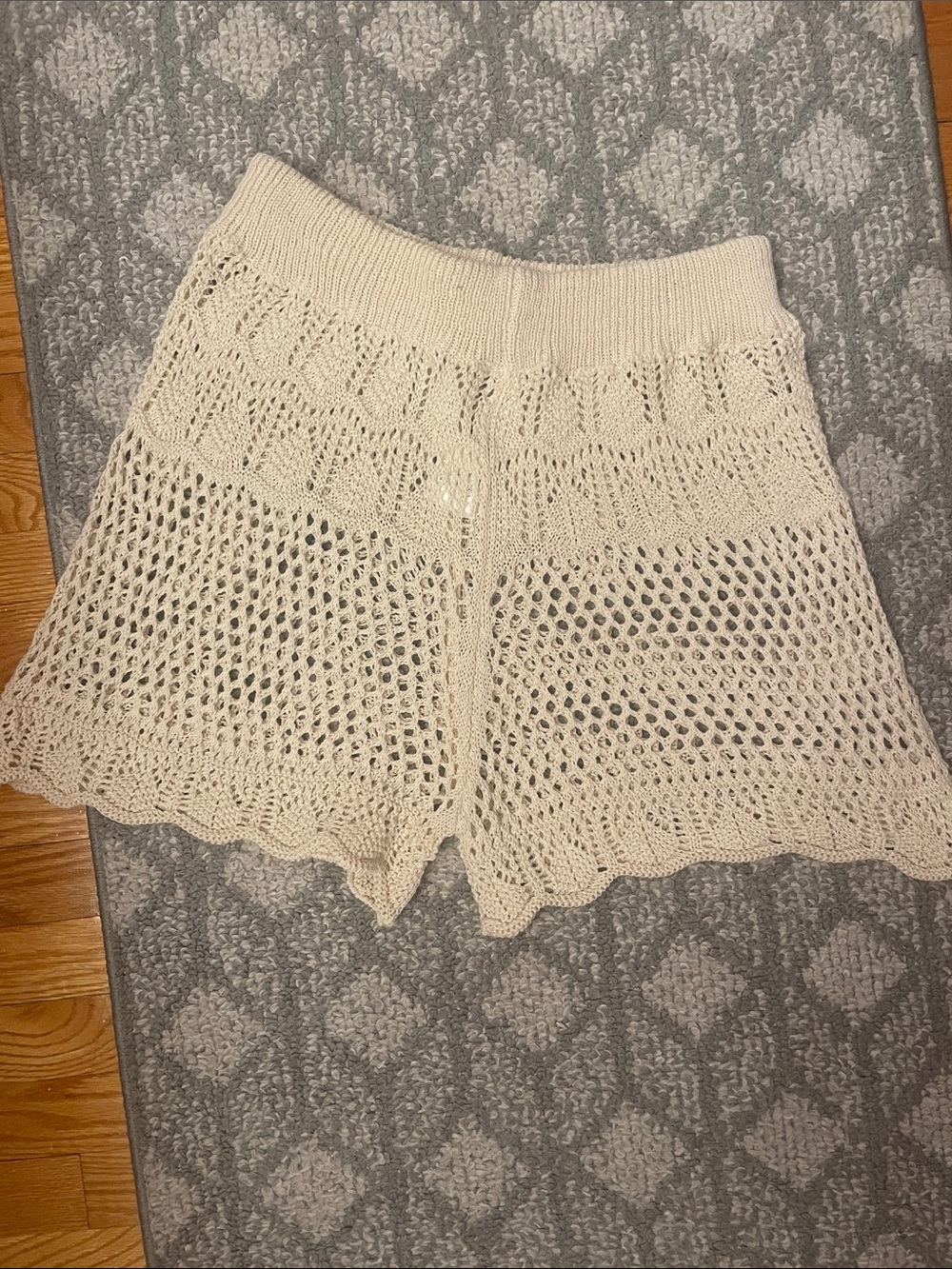 Crochet Knit Women’s Shorts